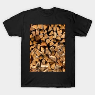 Firewood Forest Nature T-Shirt